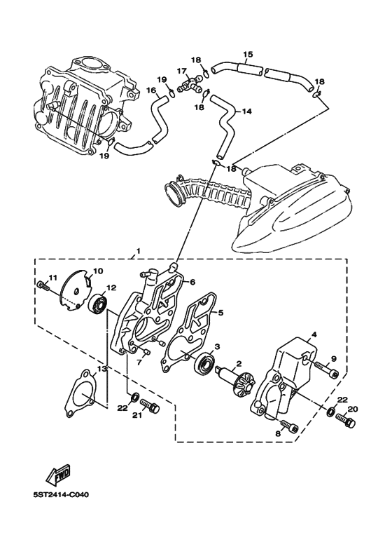 XC50 ｳｵｰﾀﾎﾟﾝﾌﾟ