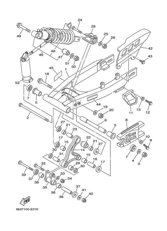 Rear arm & suspension 2