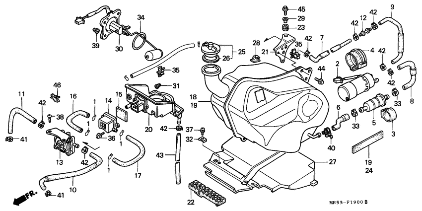 Fuel tank/fuel pump