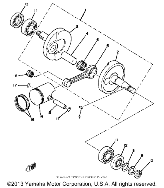 QT50L Коленвал,поршни