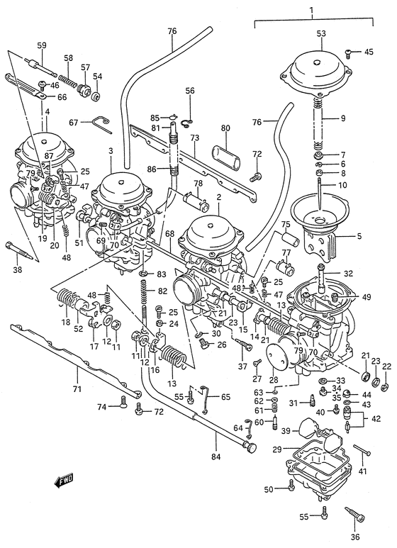Carburetor assy