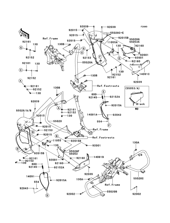 Engine low cover assy zincated