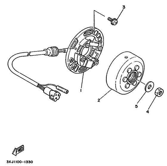 YZ125 YZ125B YZ125B1 Generators