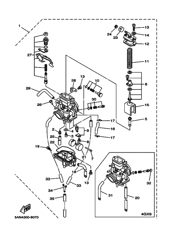 Carburetor assy