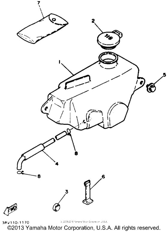 Oil tank - tool