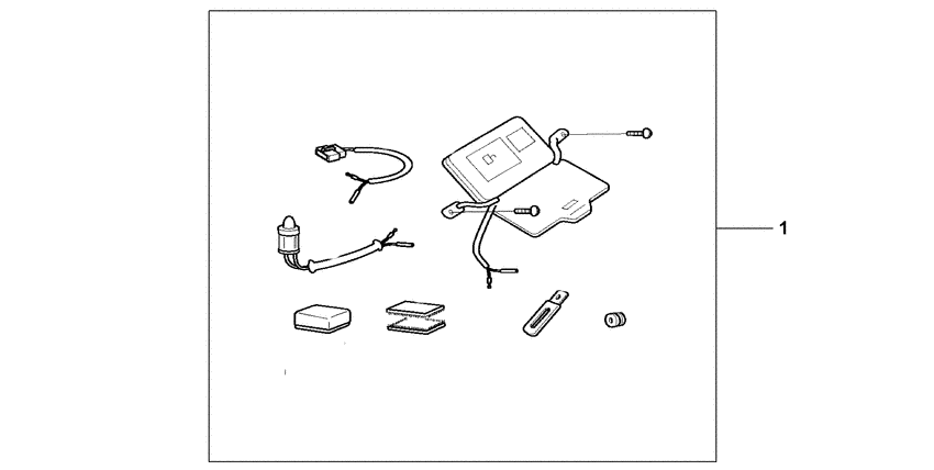 GL1500A Trunk light / mirror
