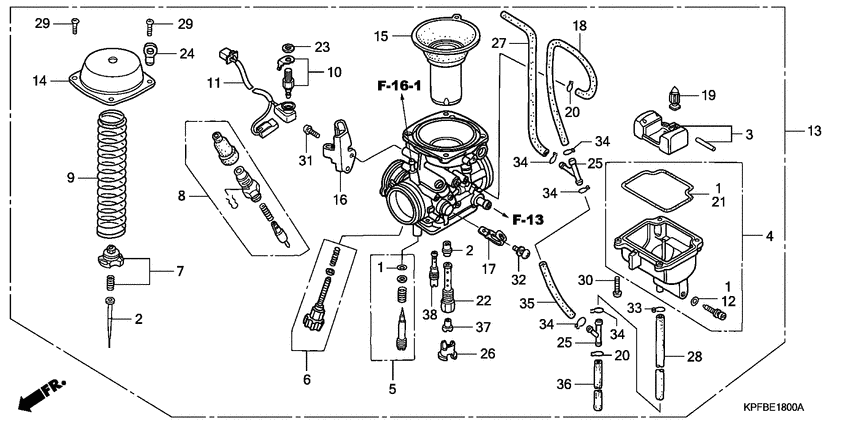 Carburetor assy