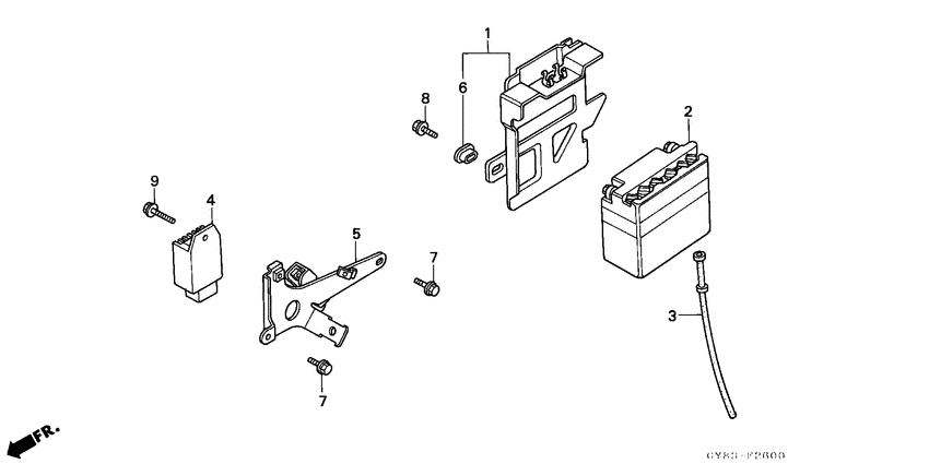 Battery/regulator