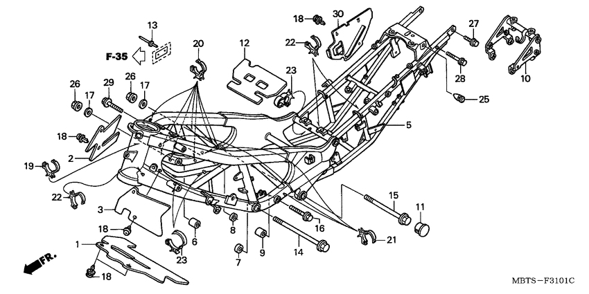 Frame body