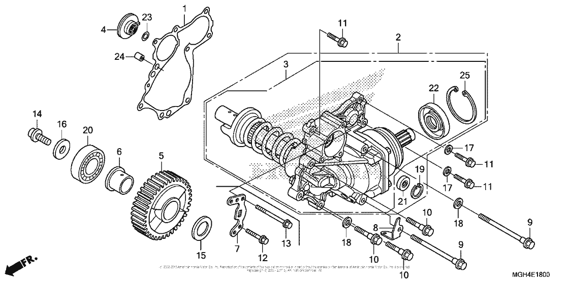 Side Gear Case