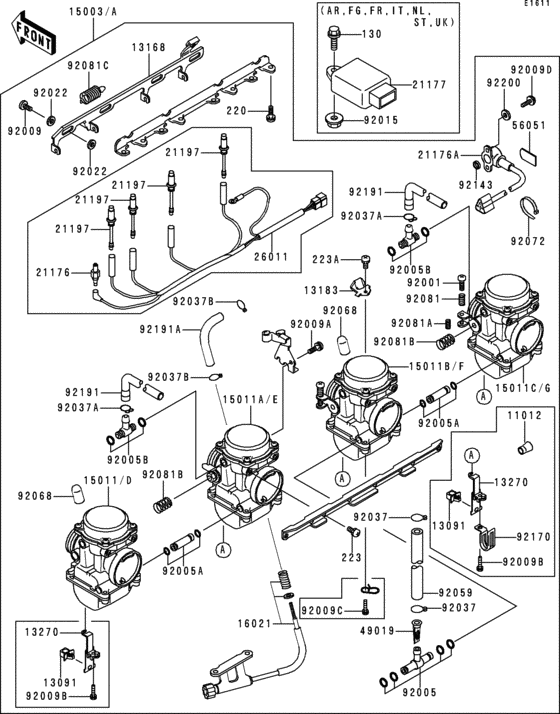 ZR750 Carburetor(1 / 2)