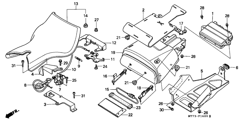 Seat/tool box