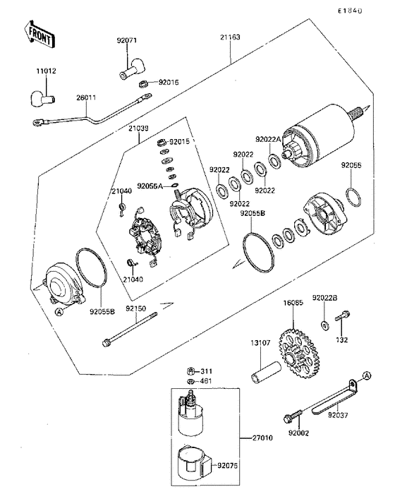 ZG1000 Стартер