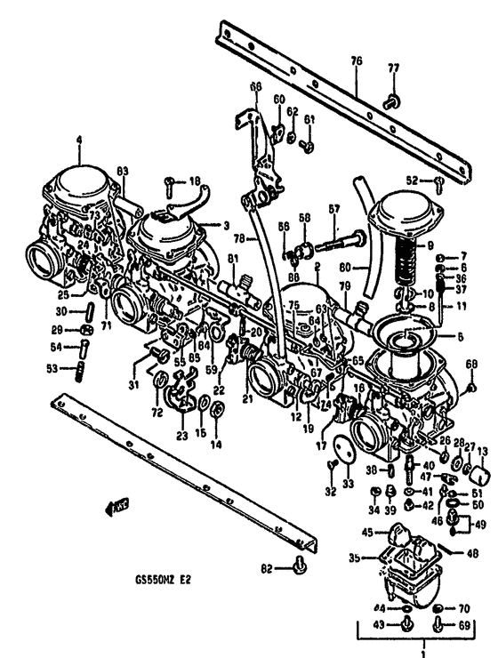 Carburetor assy