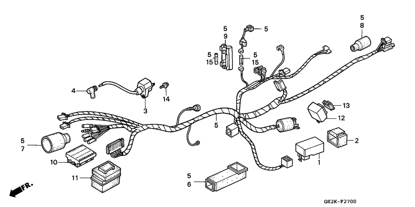 Wire harness/ ignition coil