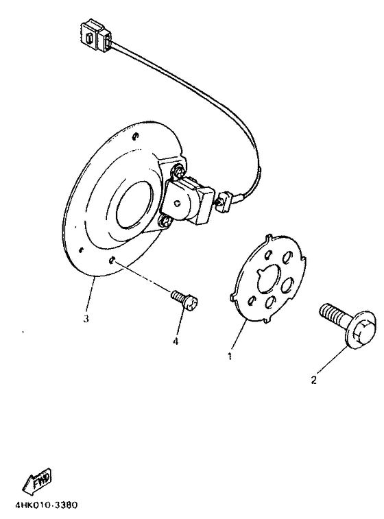 XJ600S Pick up coil. governor