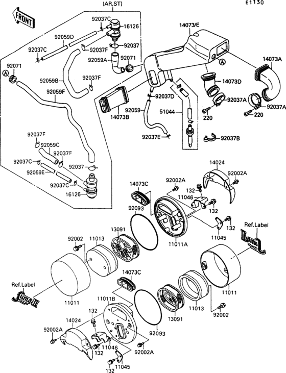 Air filter(1/2)
