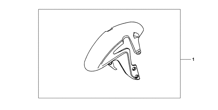 CBR600RR (ABS) Kit fr fender