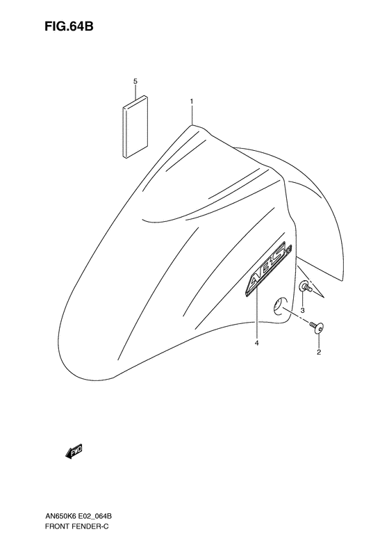 AN650 Переднее крыло