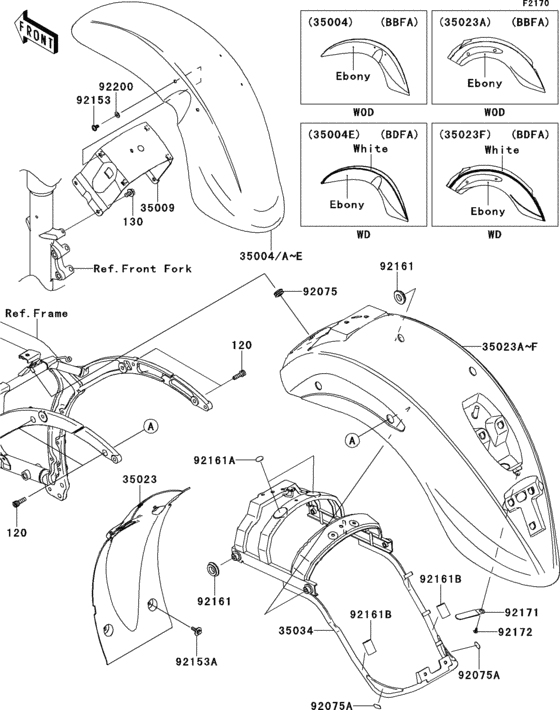 VN900 Fenders(1 / 2)