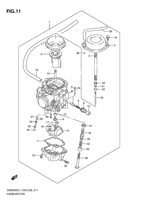 Carburetor assy