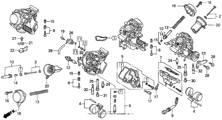 Carburetor comp. 94-97