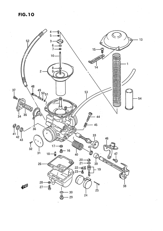 Carburetor assy