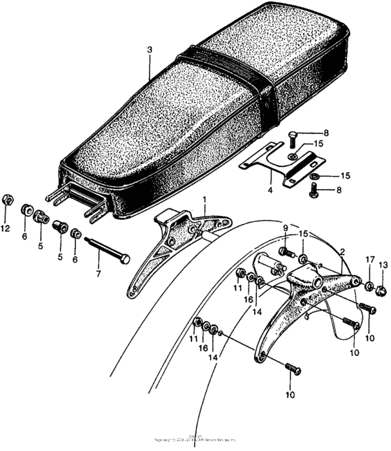 Ca160 seat