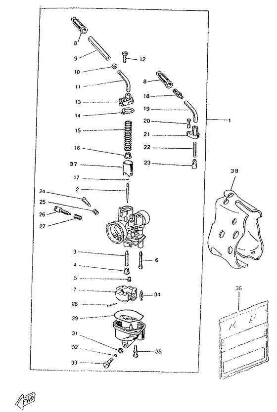 CW50RSP Карбюратор