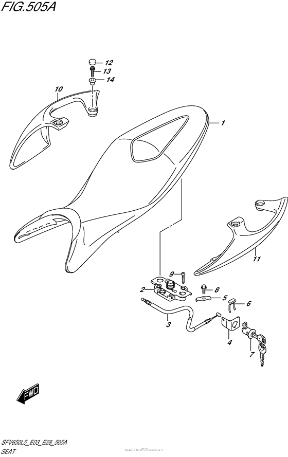Seat (Sfv650L5 E03)