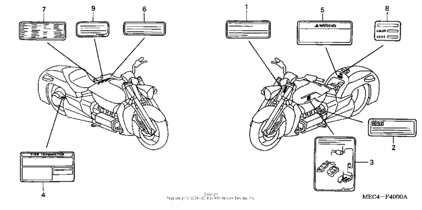 NRX1800D Лейбл предостережения
