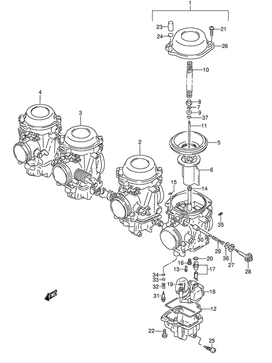 Carburetor assy