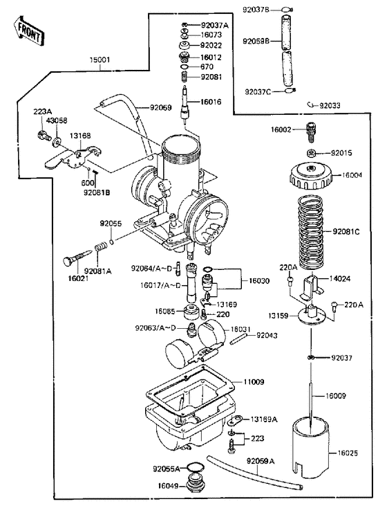 Carburetor assy