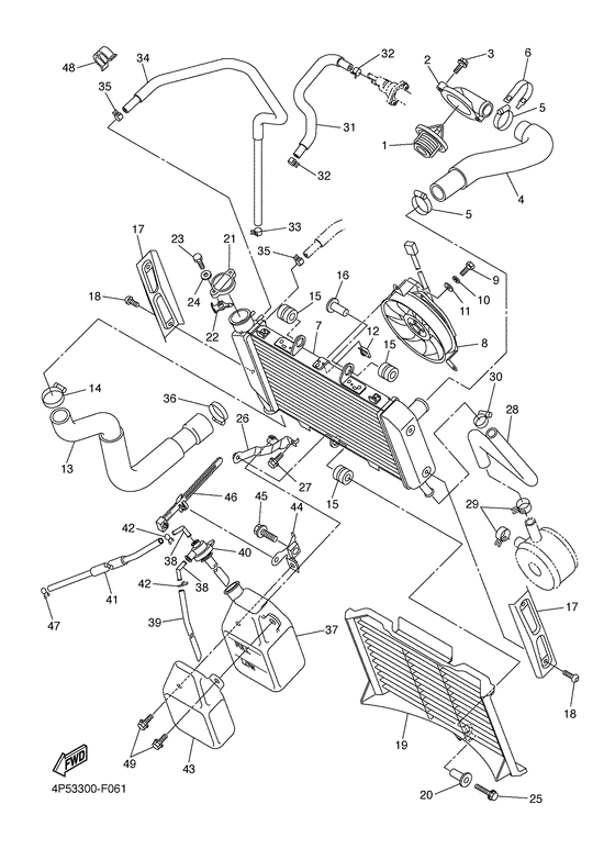 Radiator & hose
