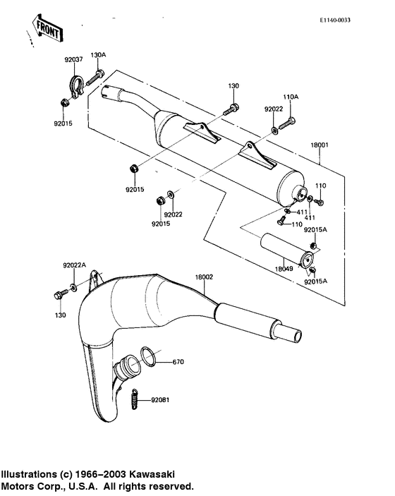 Muffler comp