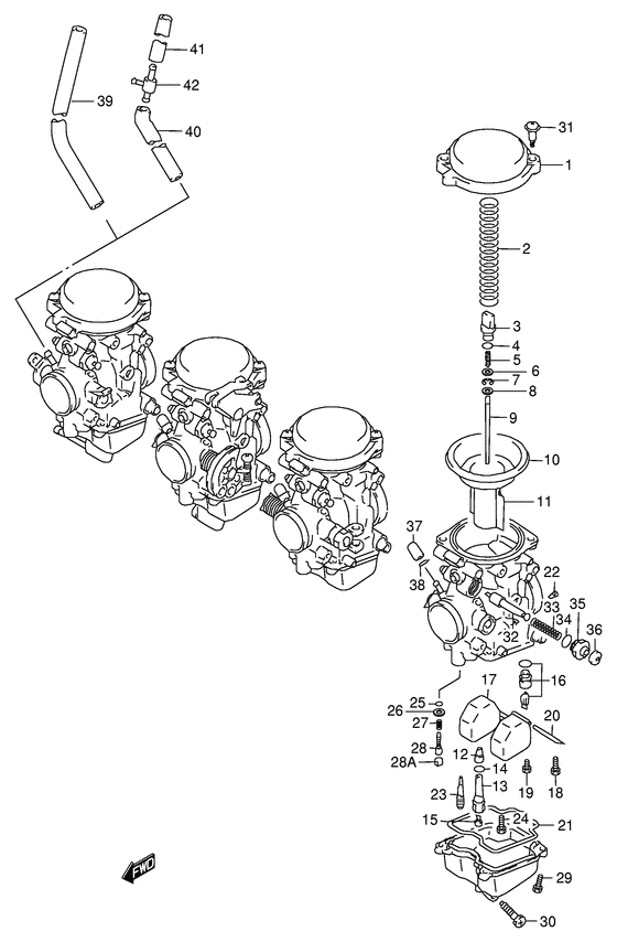 Carburetor assy