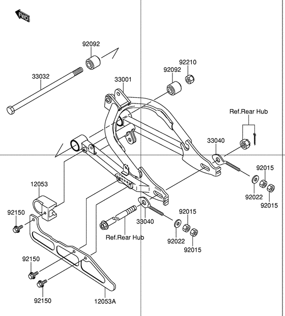 DR-Z110 Маятник