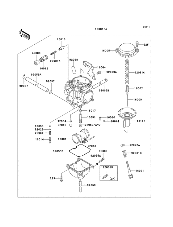 Carburetor assy