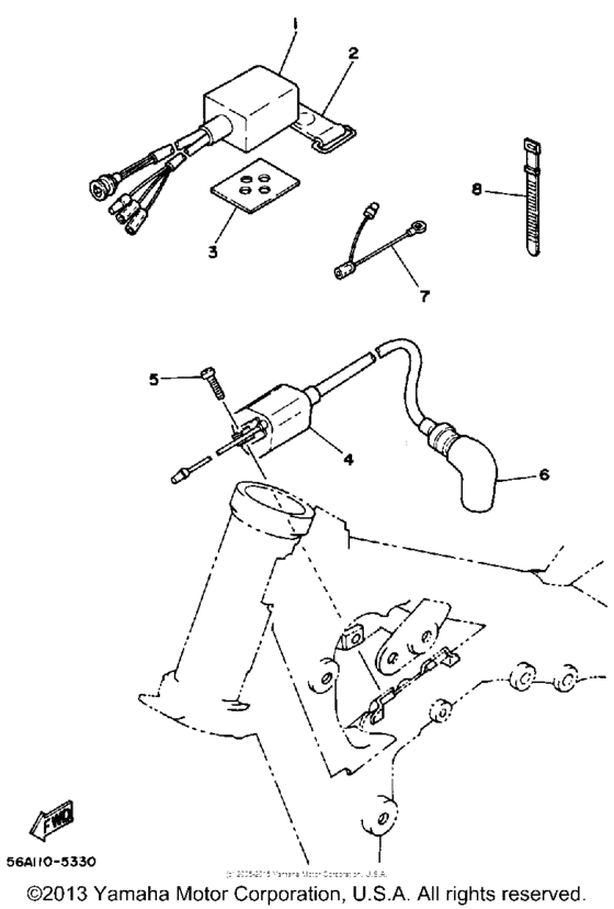 YZ250S Электрика