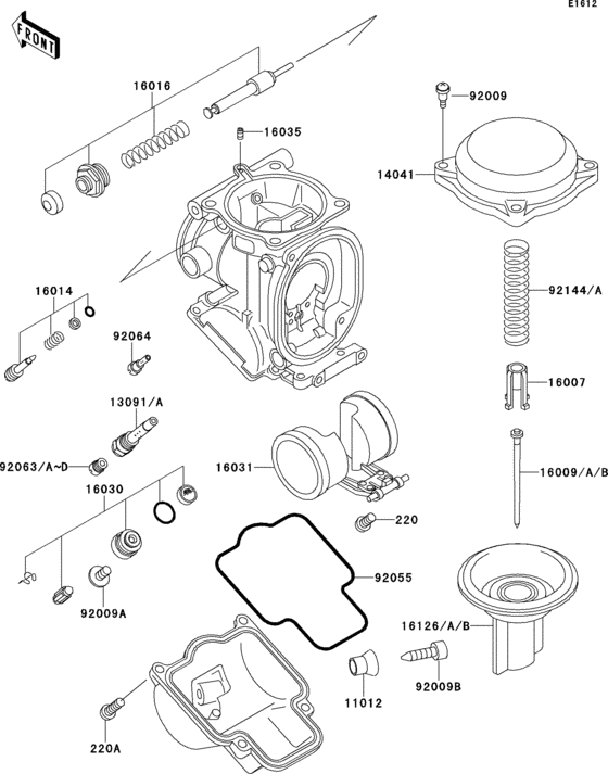Carburetor parts(1/2)