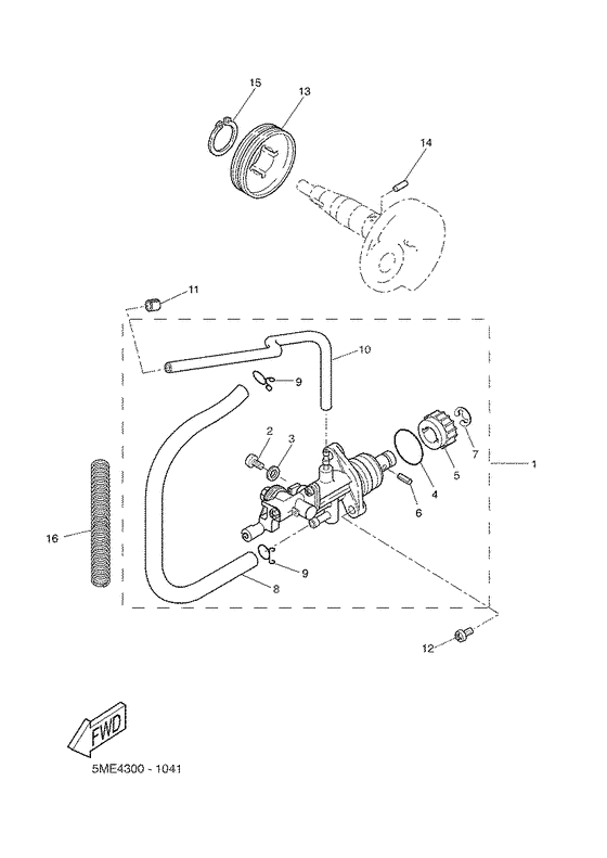 YQ100 Масляный насос
