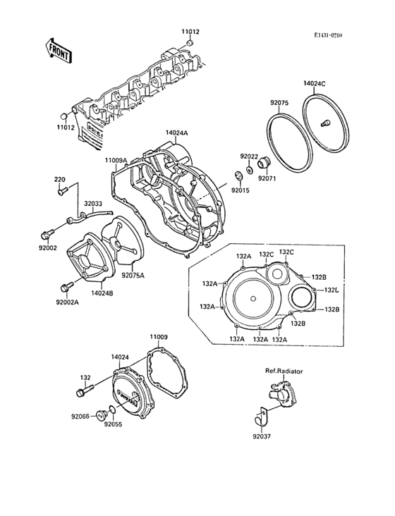 ZL1000 Крышки двигателя