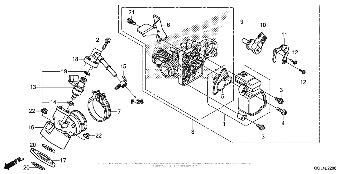 Throttle Body + Fuel Injector