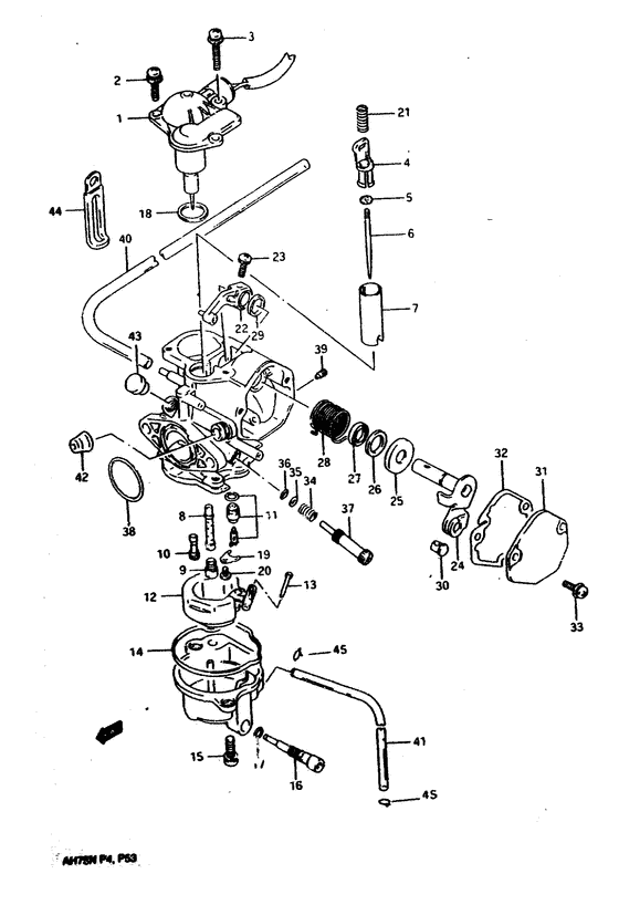 Carburetor assy