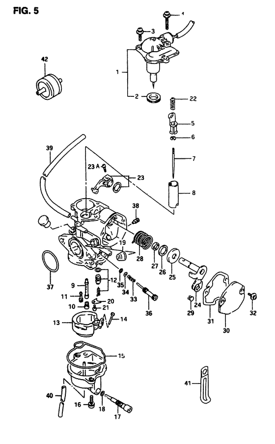 Carburetor assy