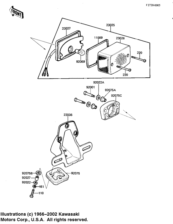 Taillight unit ass`y