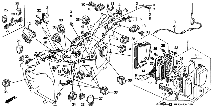 Harness wire