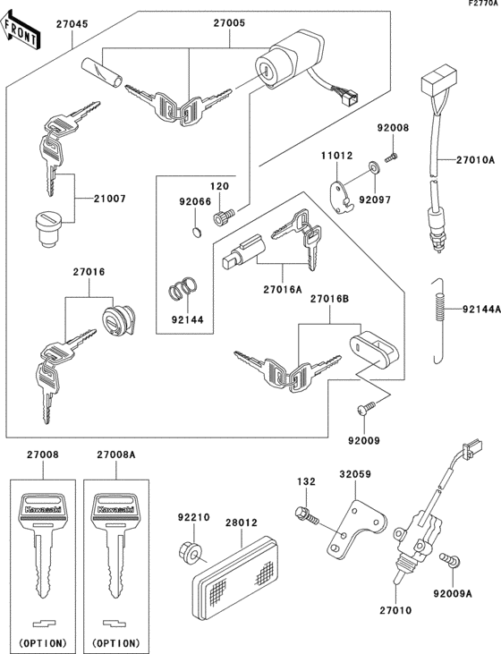 Ignition switch(a7/a8)