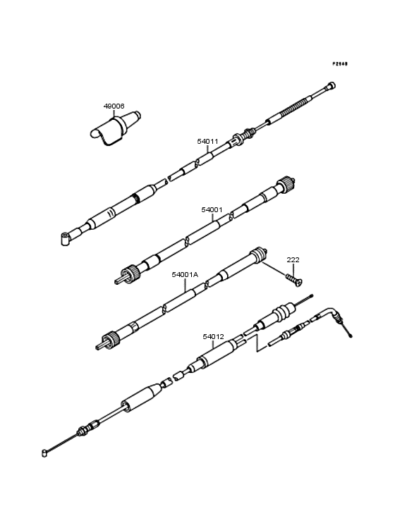  Тросы управления