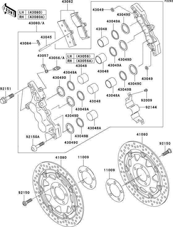 Front brake(a4)